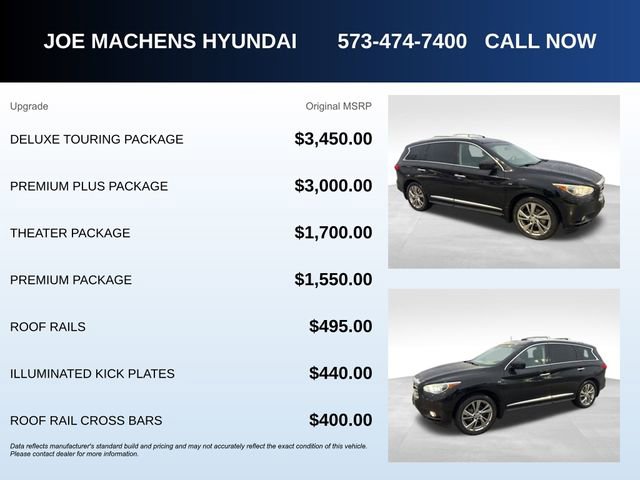 Used 2015 INFINITI QX60 AWD w/ Deluxe Touring Package image 5