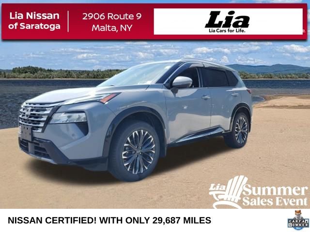 Certified 2024 Nissan Rogue Platinum w/ Platinum Premium Package
