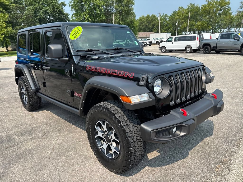 Used 2021 Jeep Wrangler Unlimited Rubicon AWD/4WD image 3