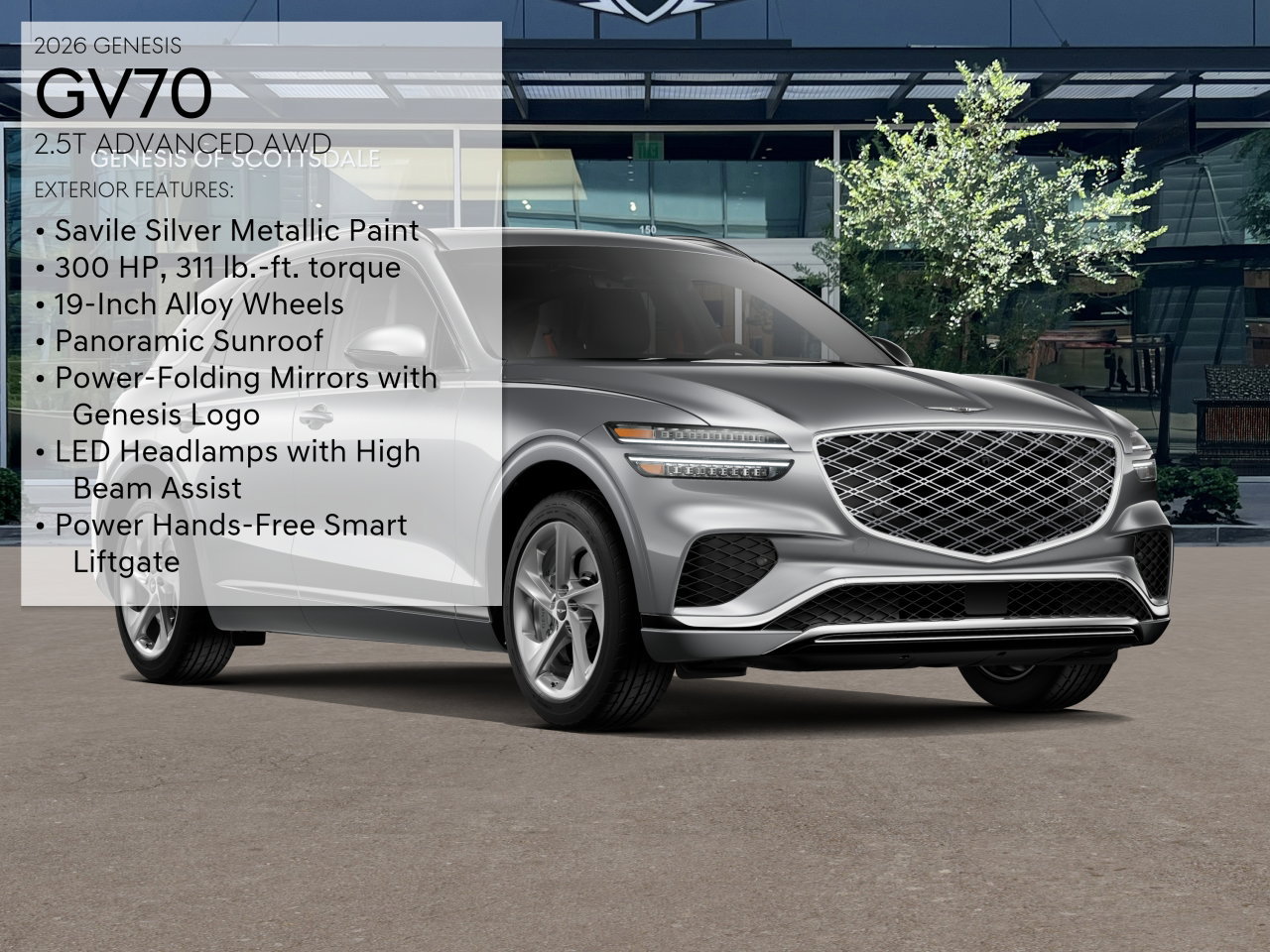 New 2026 Genesis GV70 2.5T Advanced AWD/4WD image 3