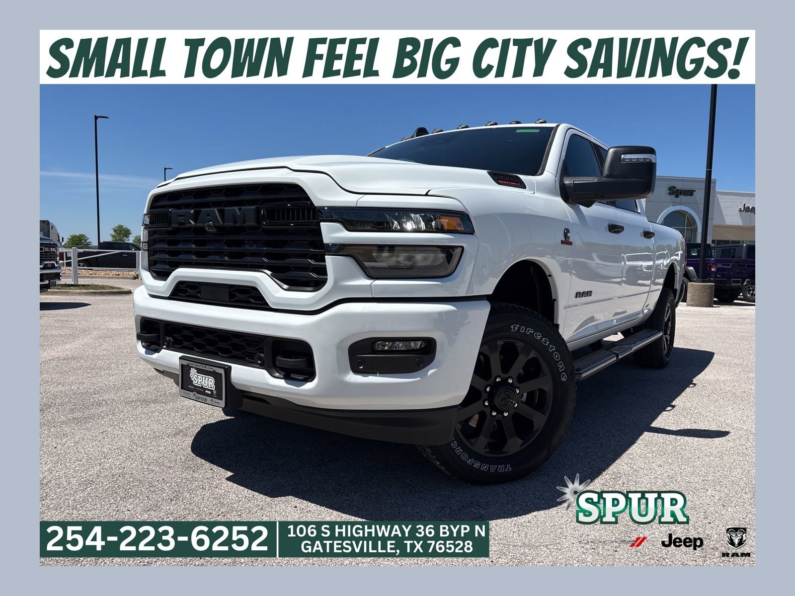 New 2026 RAM 2500 Lone Star