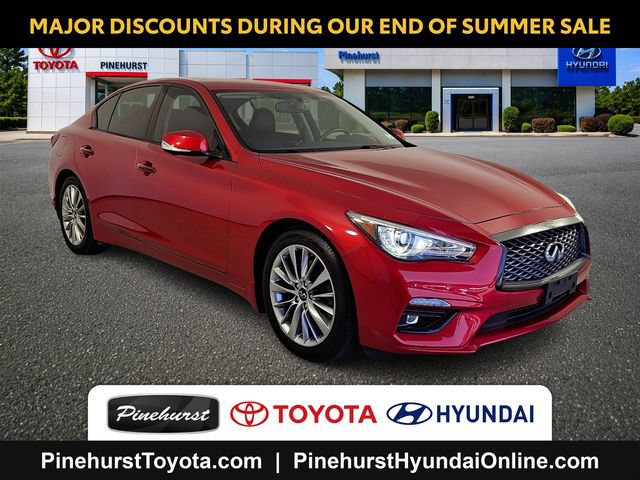 Used 2022 INFINITI Q50 Luxe w/ Cargo Package AWD/4WD image 1