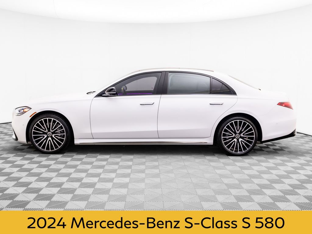 Used 2024 Mercedes-Benz S 580 4MATIC Sedan image 2