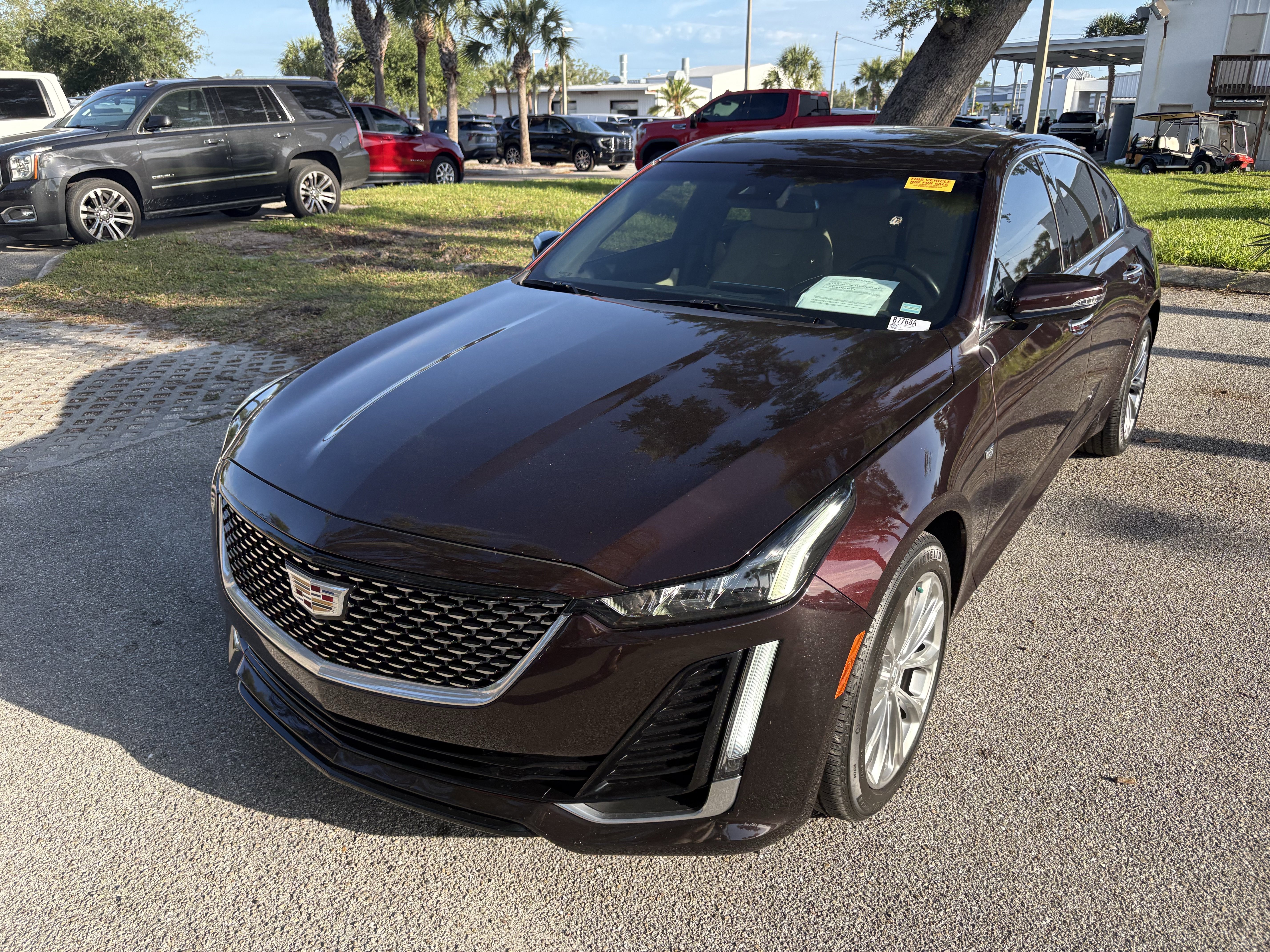 Certified 2021 Cadillac CT5 Premium Luxury w/ Technology Package AWD/4WD image 3