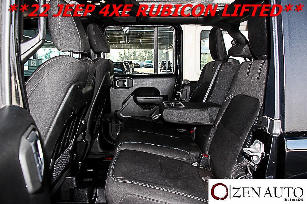 Used 2022 Jeep Wrangler Unlimited Rubicon 4xe w/ Cold Weather Group image 35