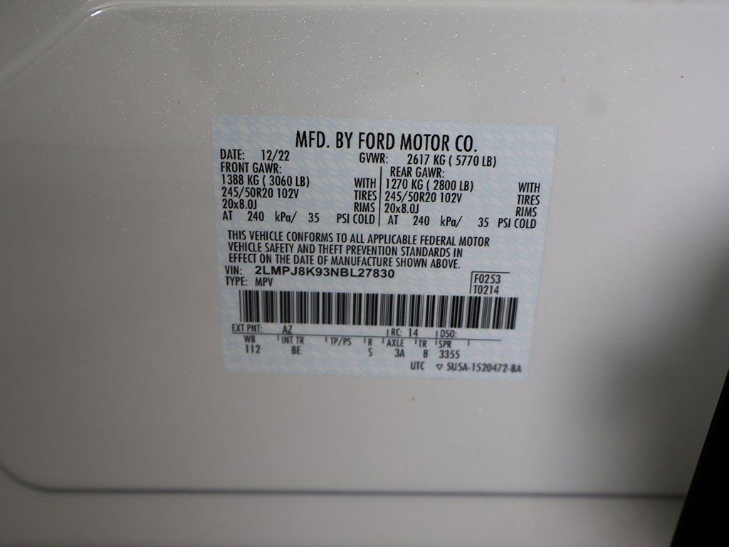 Used 2022 Lincoln Nautilus Reserve image 54