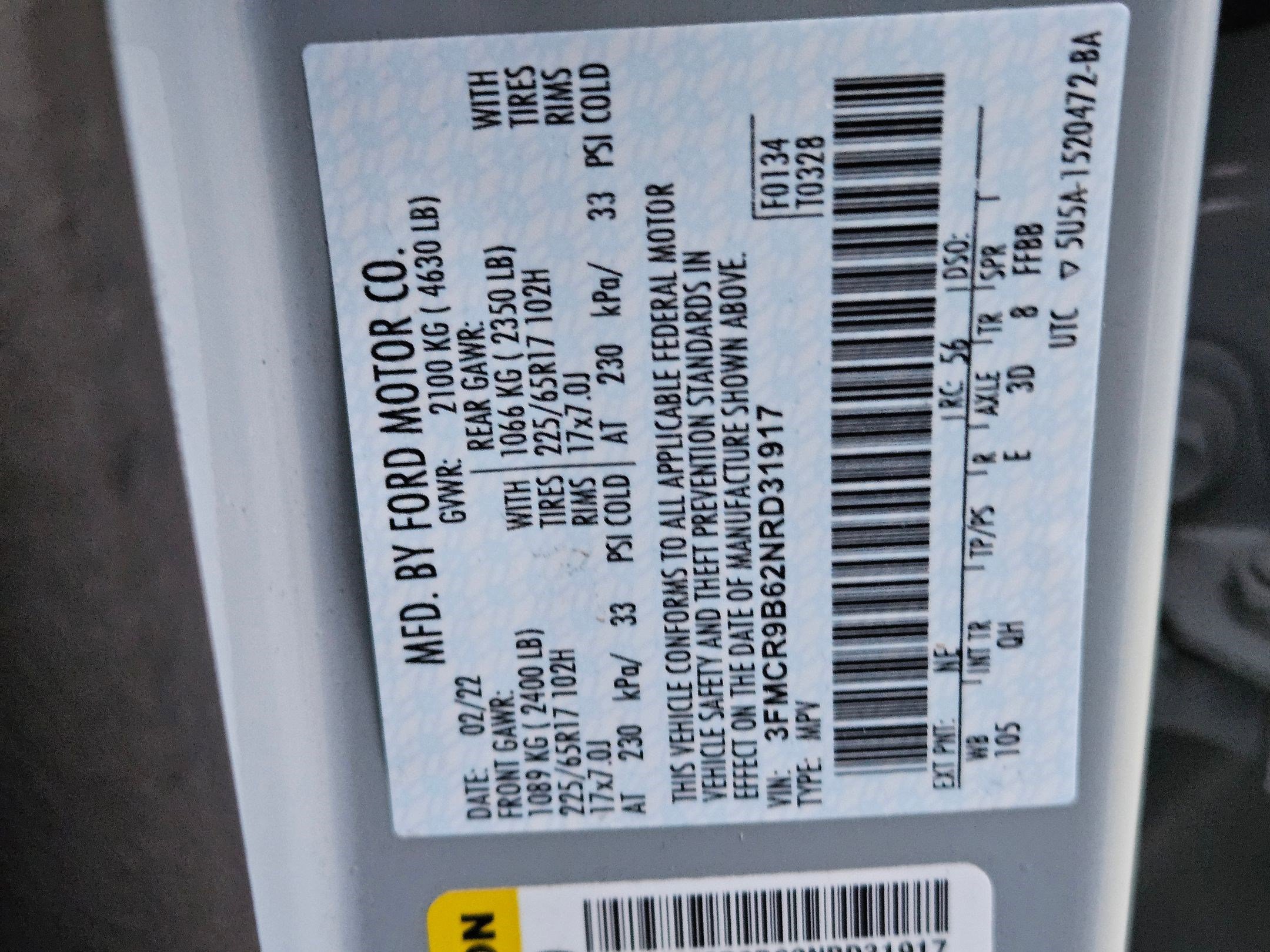 Used 2022 Ford Bronco Sport Big Bend w/ Convenience Package image 37