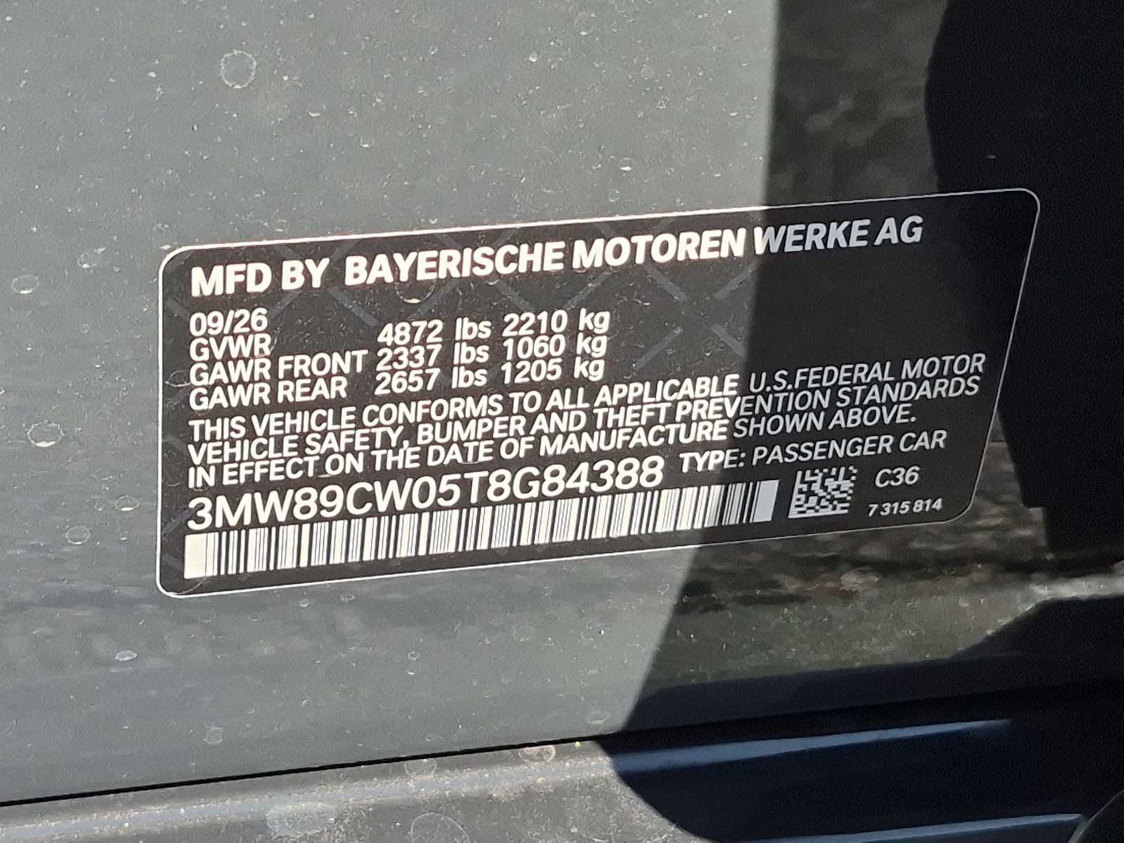 New 2026 BMW 330i xDrive Sedan w/ Premium Package AWD/4WD image 37