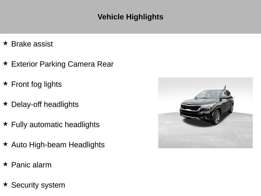 Certified 2023 Kia Seltos S w/ Navigation Package AWD/4WD image 46