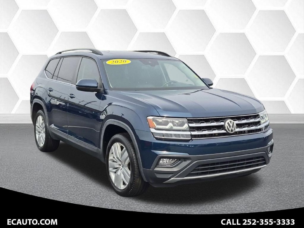 Used 2020 Volkswagen Atlas SE w/ Panoramic Sunroof Package FWD image 1