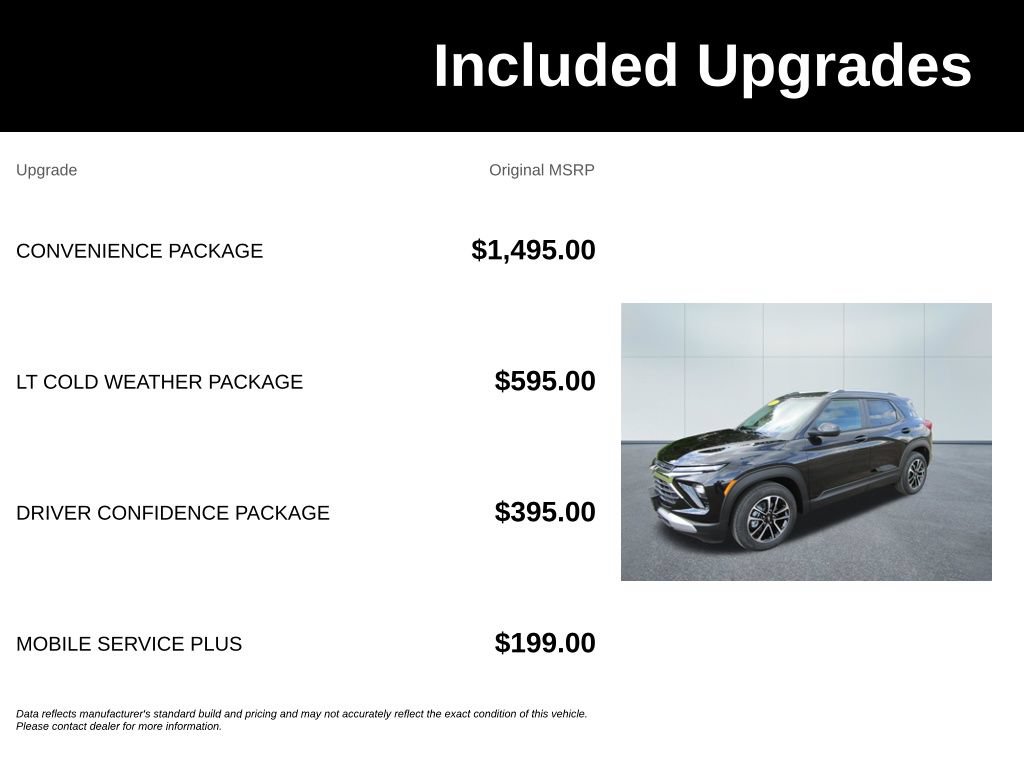 New 2026 Chevrolet TrailBlazer LT w/ Convenience Package FWD image 6