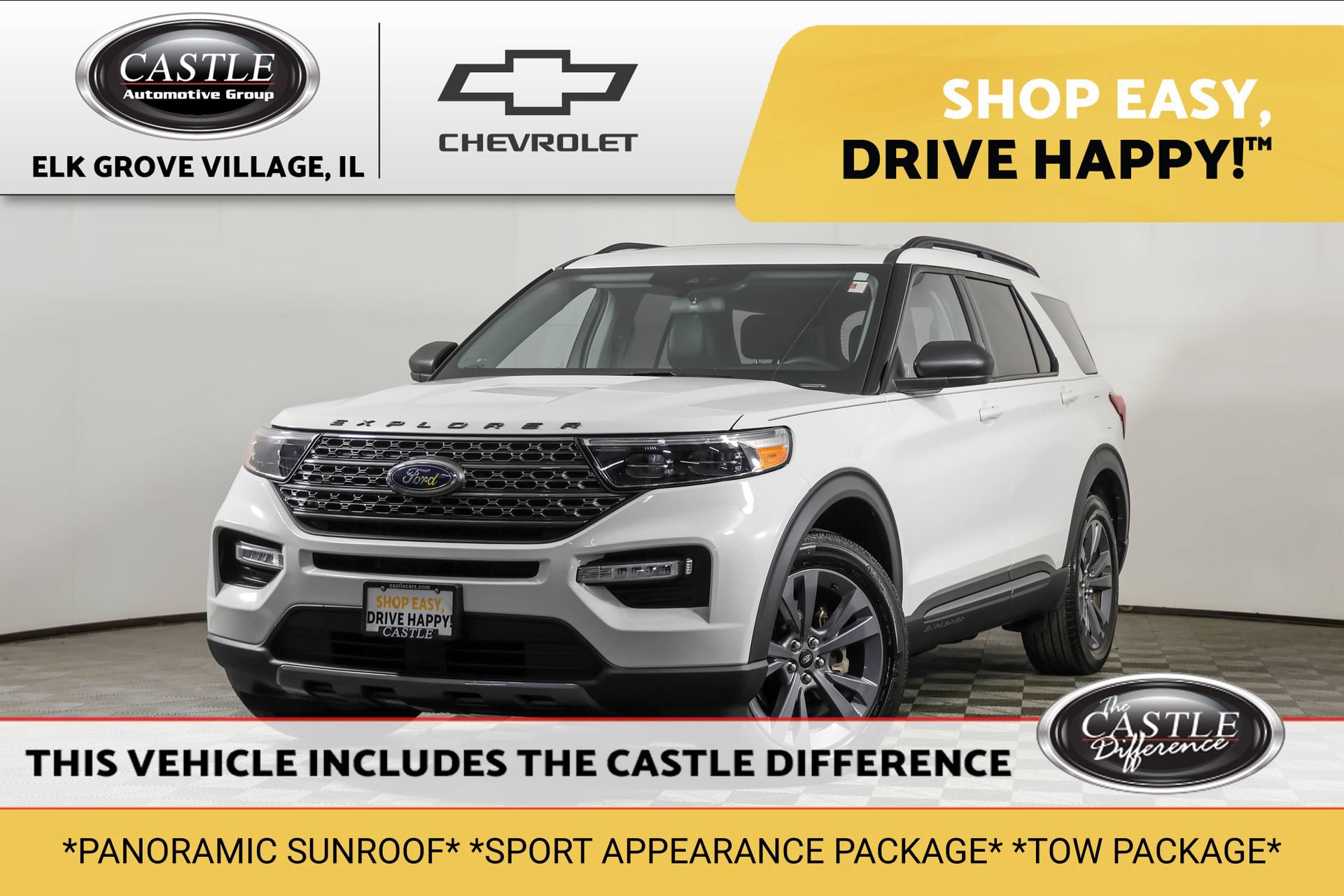 Used 2023 Ford Explorer XLT w/ Equipment Group 202A AWD/4WD image 1