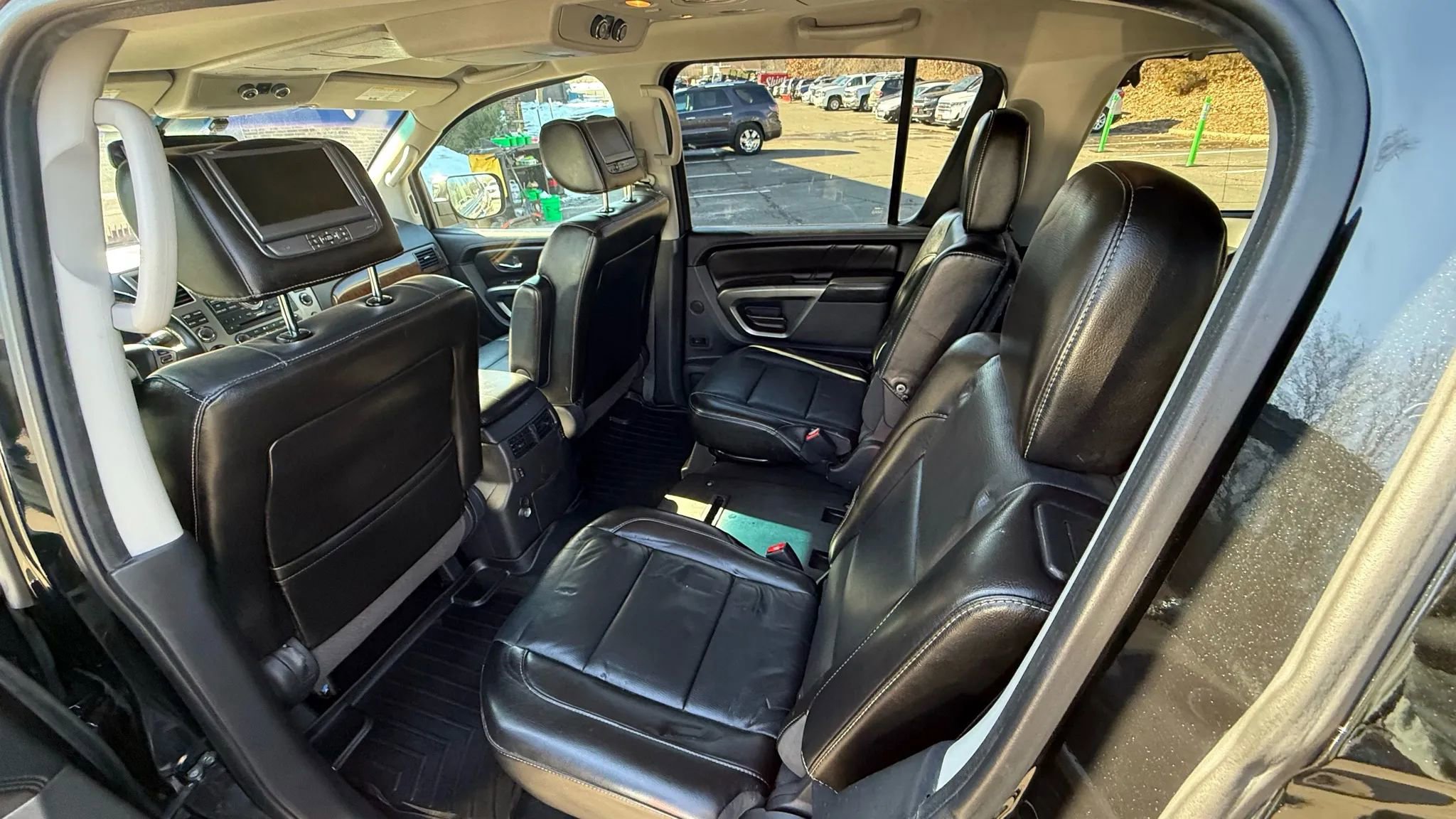 Used 2015 Nissan Armada Platinum w/ 2nd Row Captain Seat Package image 28