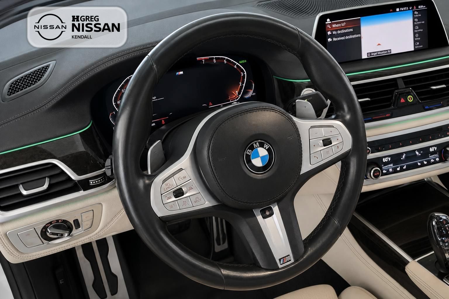 Used 2021 BMW 740i w/ M Sport Package RWD image 9
