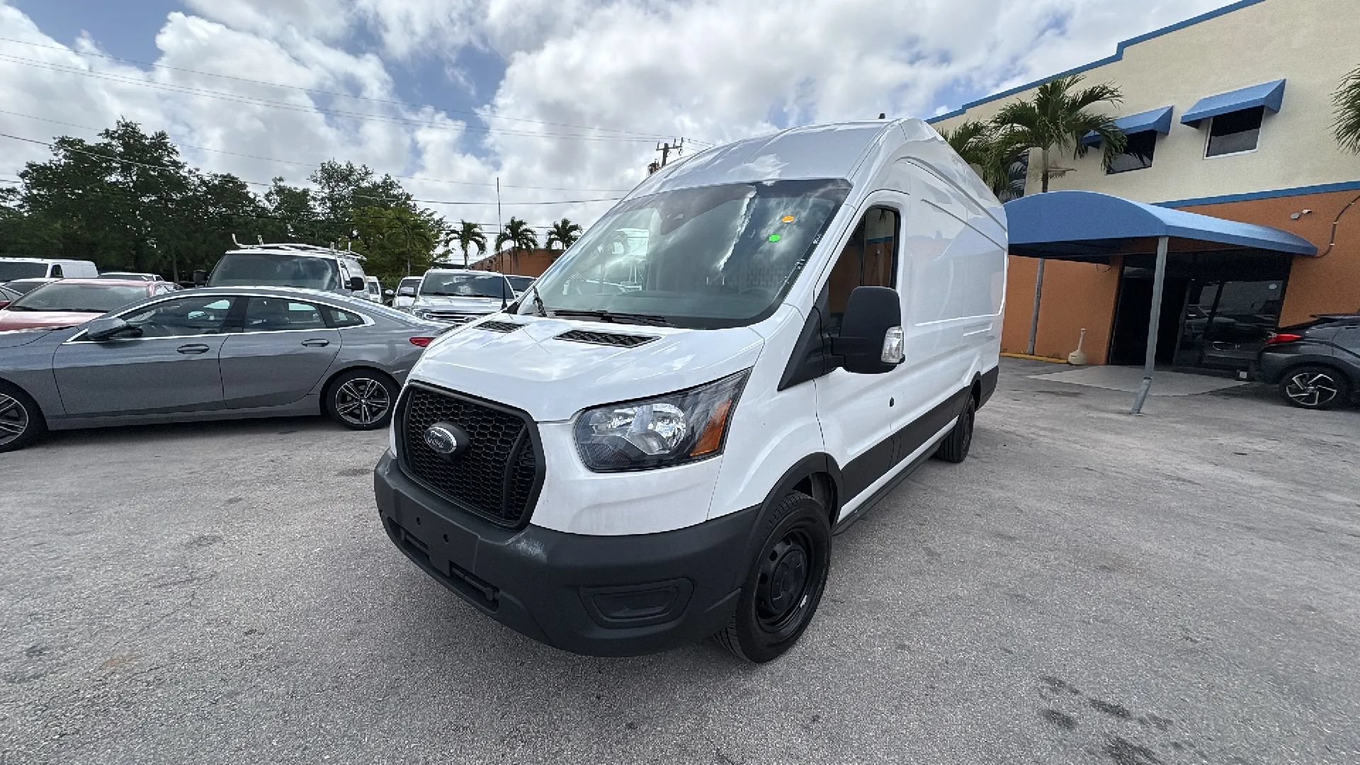 Used 2022 Ford Transit 350 148 High Roof Extended RWD image 1