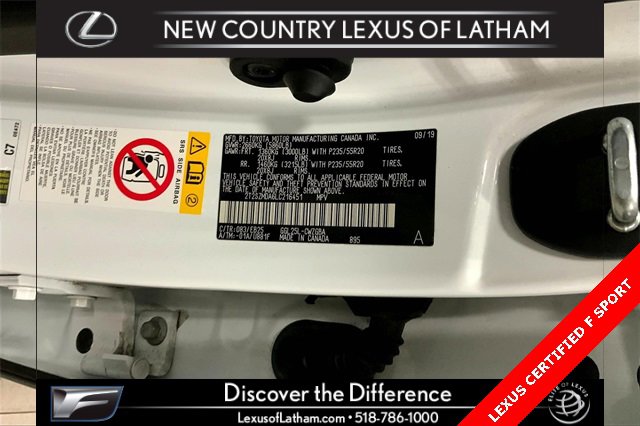 Used 2020 Lexus RX 350 F Sport image 21