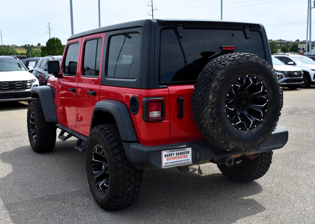 Used 2021 Jeep Wrangler Unlimited Sport AWD/4WD image 4