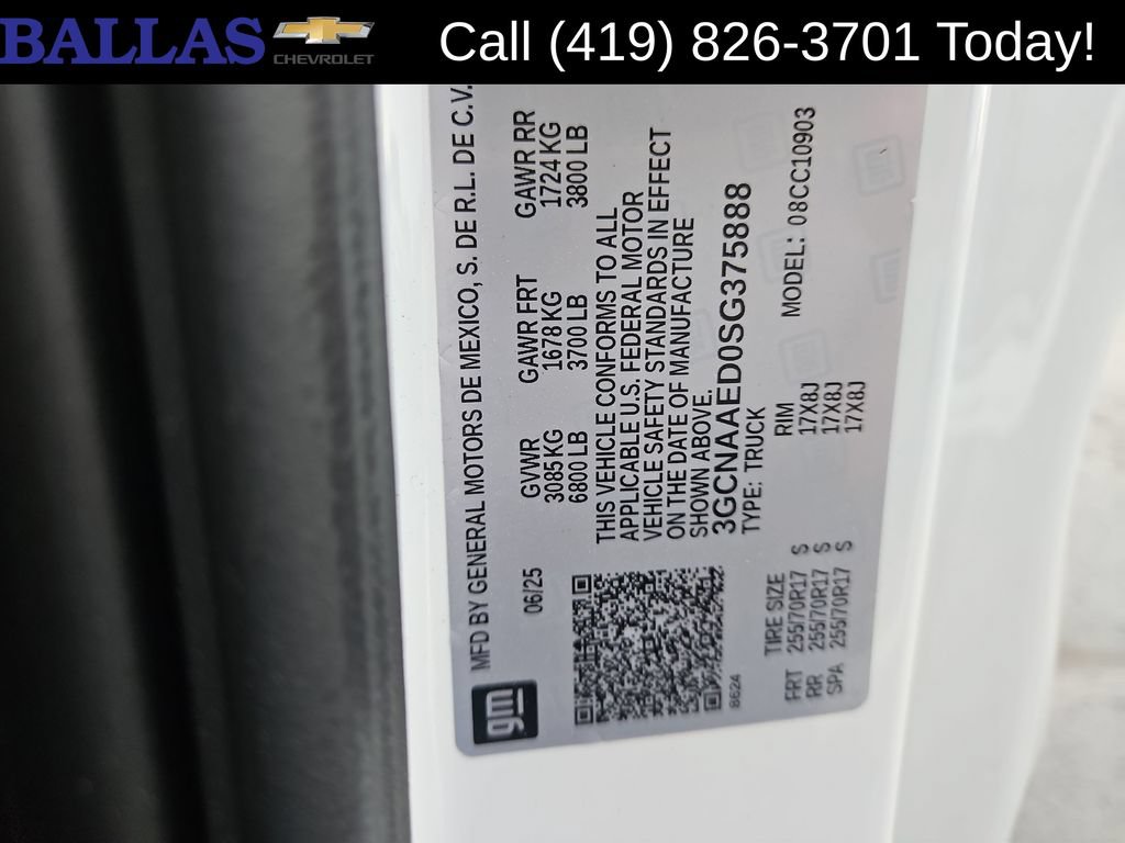 Certified 2025 Chevrolet Silverado 1500 W/T RWD image 33