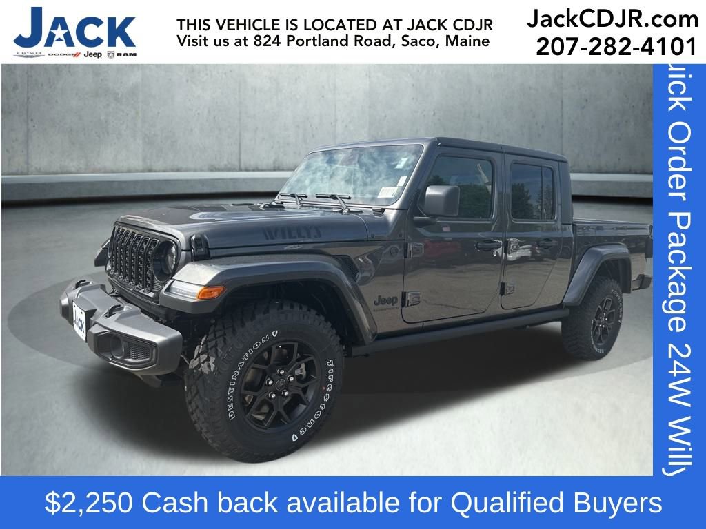 New 2025 Jeep Gladiator Willys