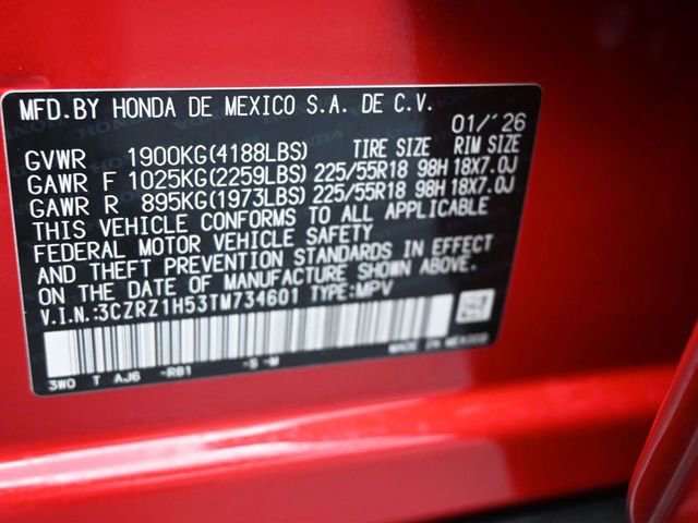 New 2026 Honda HR-V Sport image 20