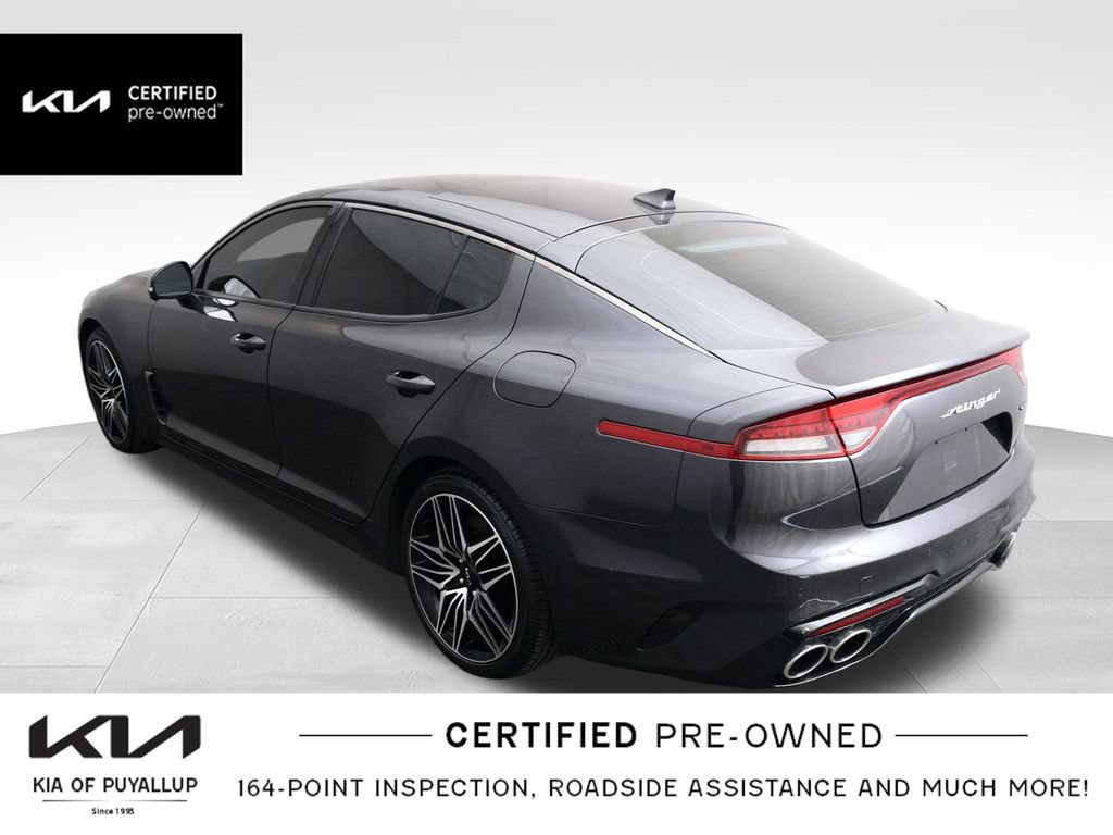 Certified 2022 Kia Stinger GT2 w/ Red Interior Color Package RWD image 8