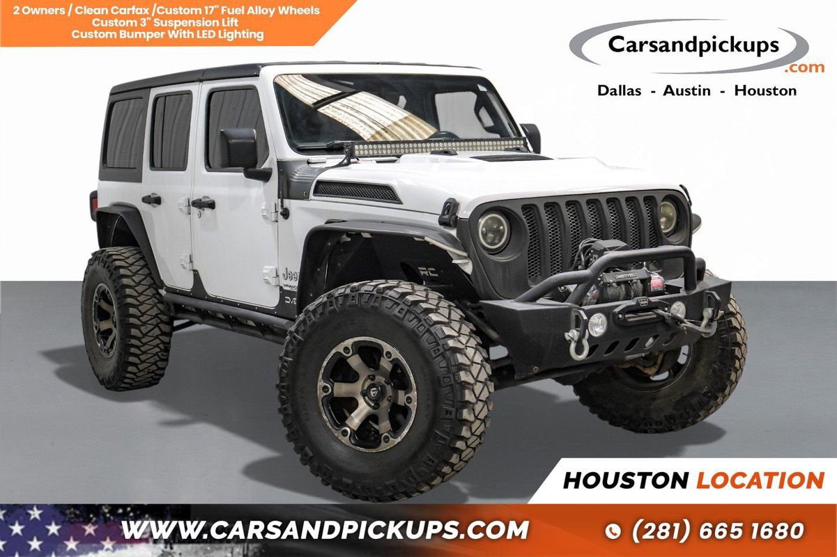 Used 2018 Jeep Wrangler Unlimited Sahara image 1