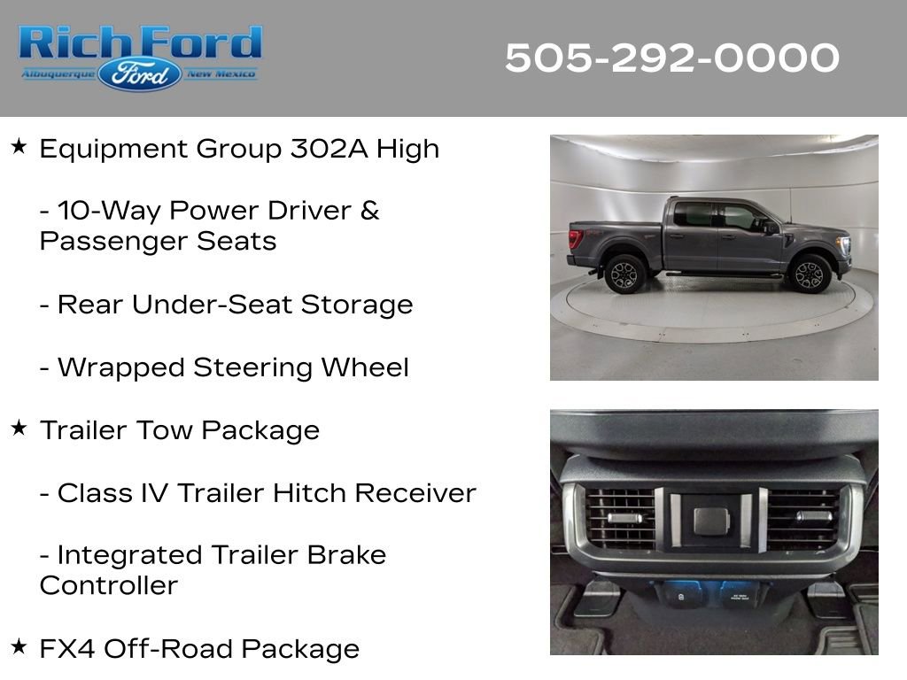 Used 2023 Ford F150 XLT w/ Equipment Group 302A High image 25
