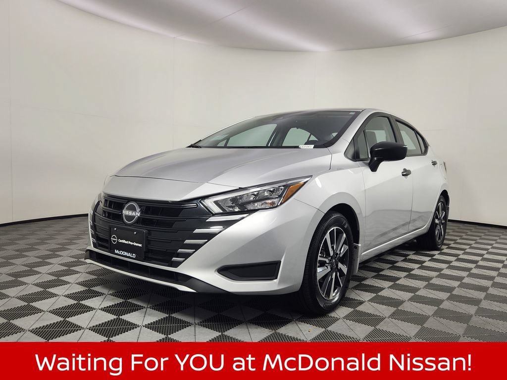 Certified 2025 Nissan Versa S w/ S Plus Package