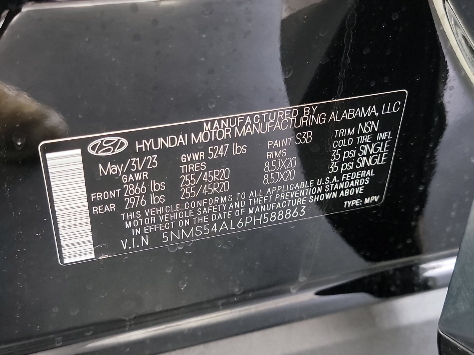 Used 2023 Hyundai Santa Fe Calligraphy w/ Cargo Package FWD image 33