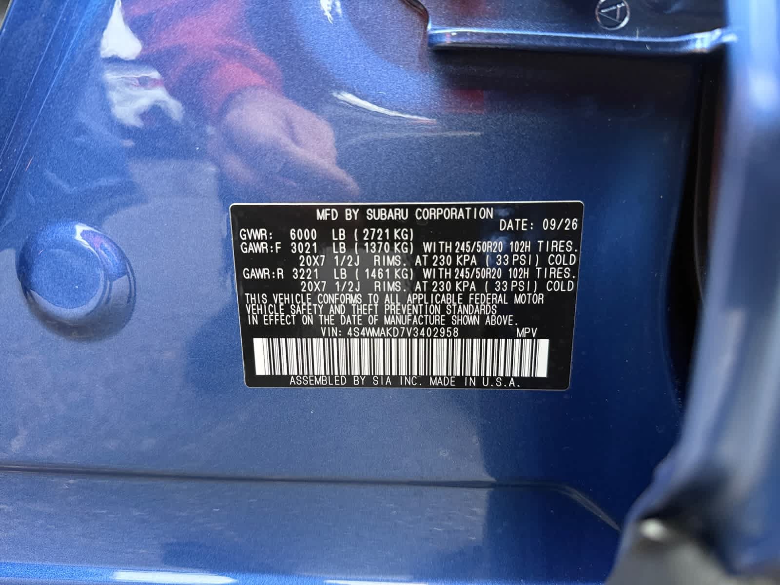 New 2027 Subaru Ascent Touring AWD/4WD image 25