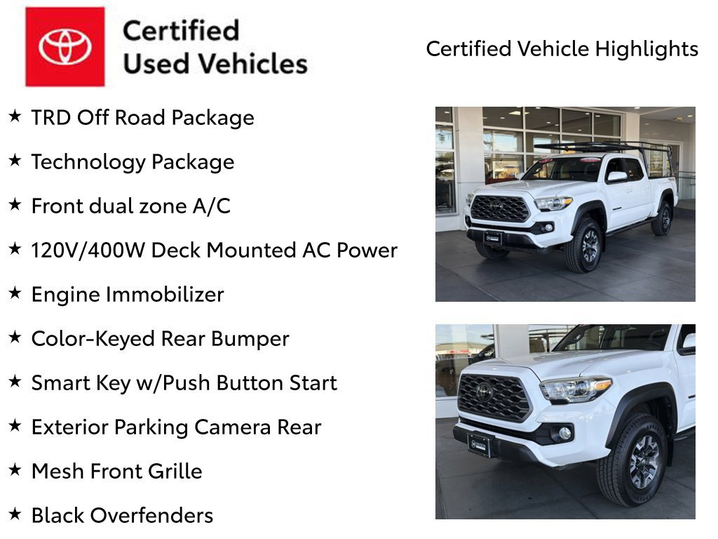 Certified 2021 Toyota Tacoma TRD Off-Road w/ Technology Package AWD/4WD image 7