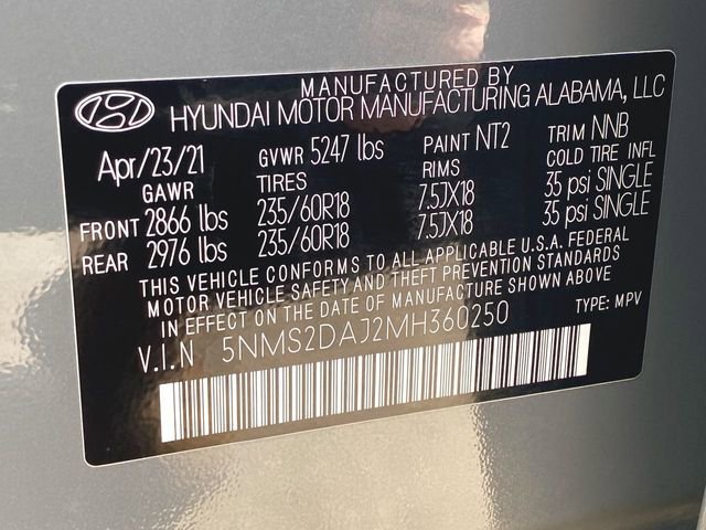 Used 2021 Hyundai Santa Fe SEL w/ Cargo Package image 32