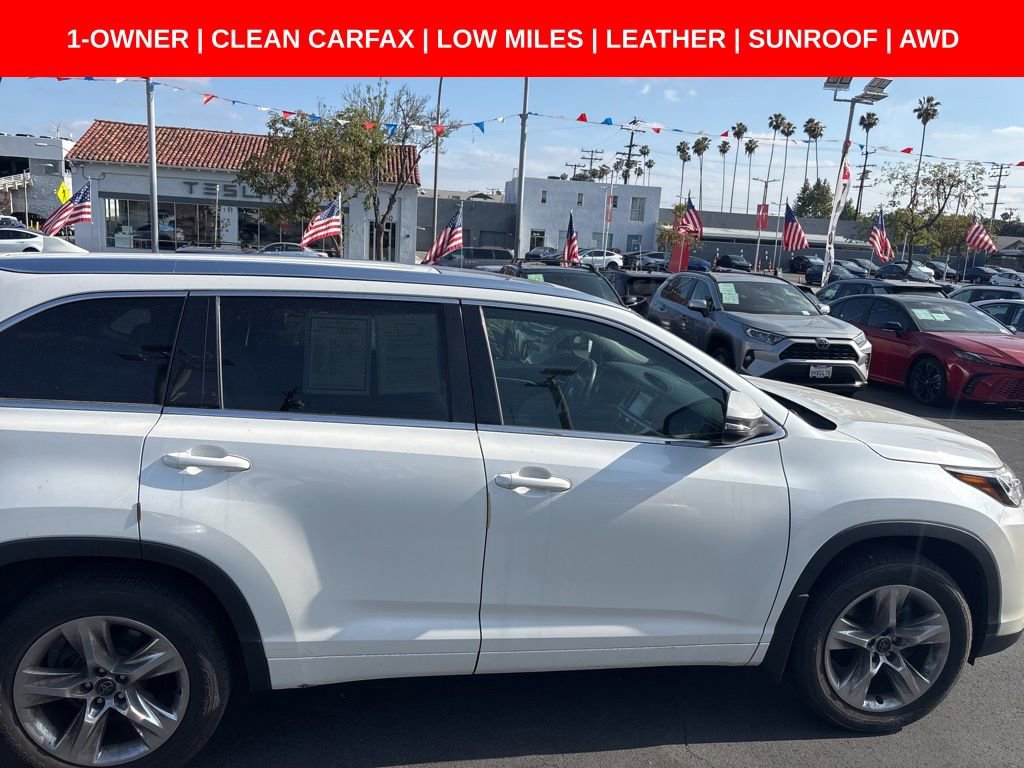 Used 2017 Toyota Highlander Limited w/ Carpet Mat Package AWD/4WD image 4
