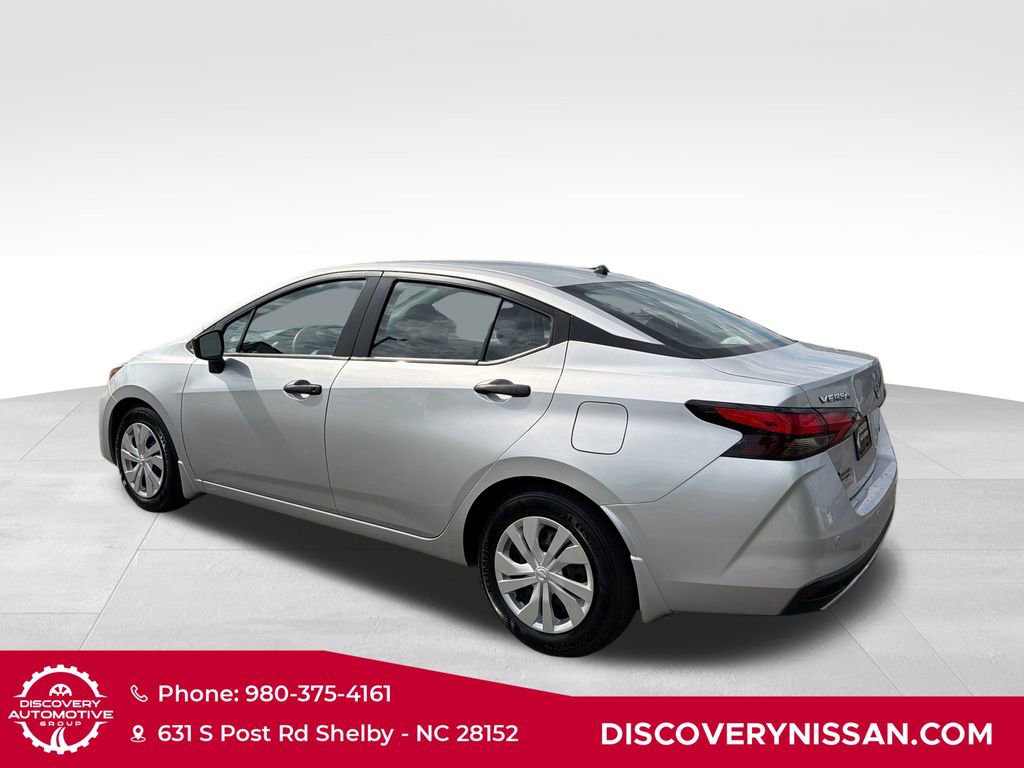 Certified 2025 Nissan Versa S w/ Trunk Package FWD image 8