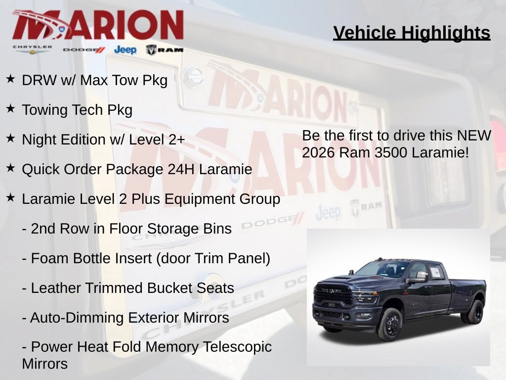 New 2026 RAM 3500 Laramie AWD/4WD image 5