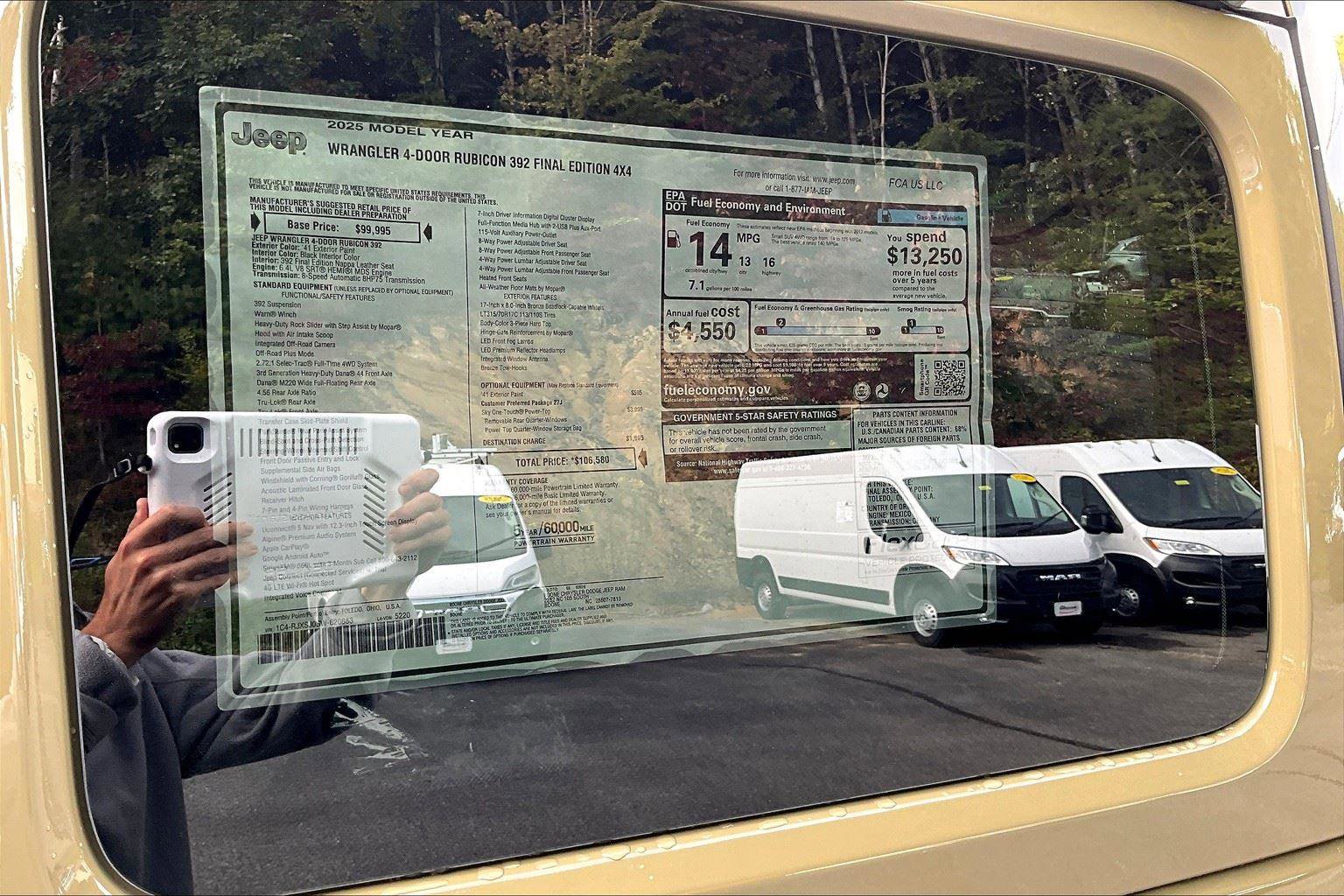 New 2025 Jeep Wrangler Unlimited Rubicon 392 image 14