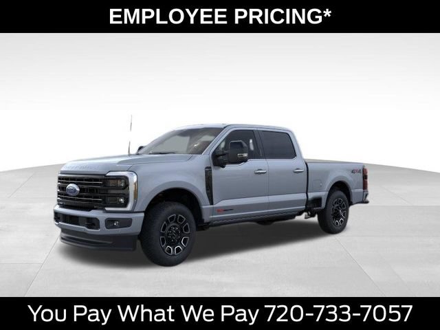New 2026 Ford F350 Platinum w/ Snow Plow Prep Package