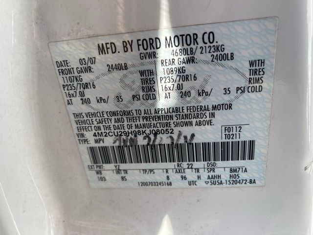 Used 2008 Mercury Mariner 2WD Hybrid image 22