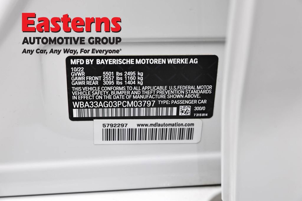 Used 2023 BMW 530e xDrive w/ Convenience Package AWD/4WD image 40