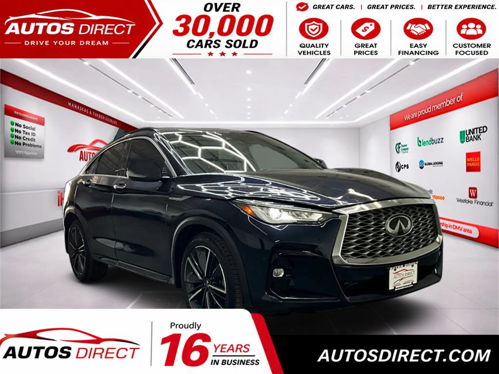 Used 2023 INFINITI QX55 Luxe w/ Cargo Package