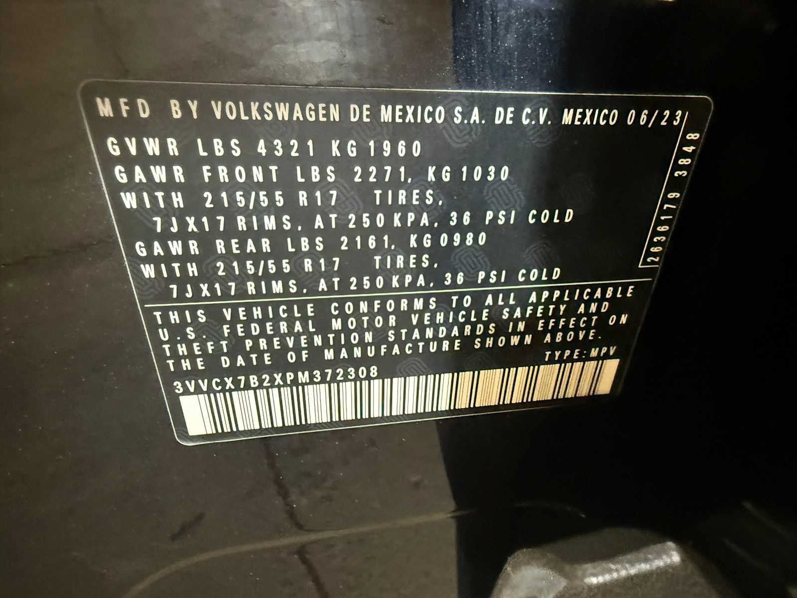 Certified 2023 Volkswagen Taos S FWD image 32