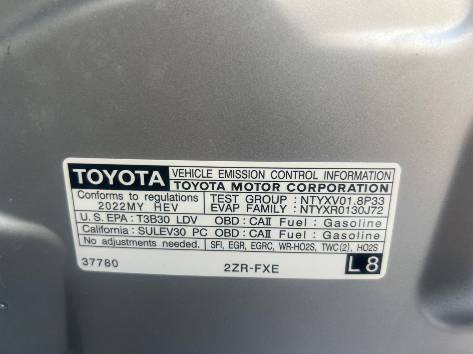 Used 2022 Toyota Prius XLE FWD image 17