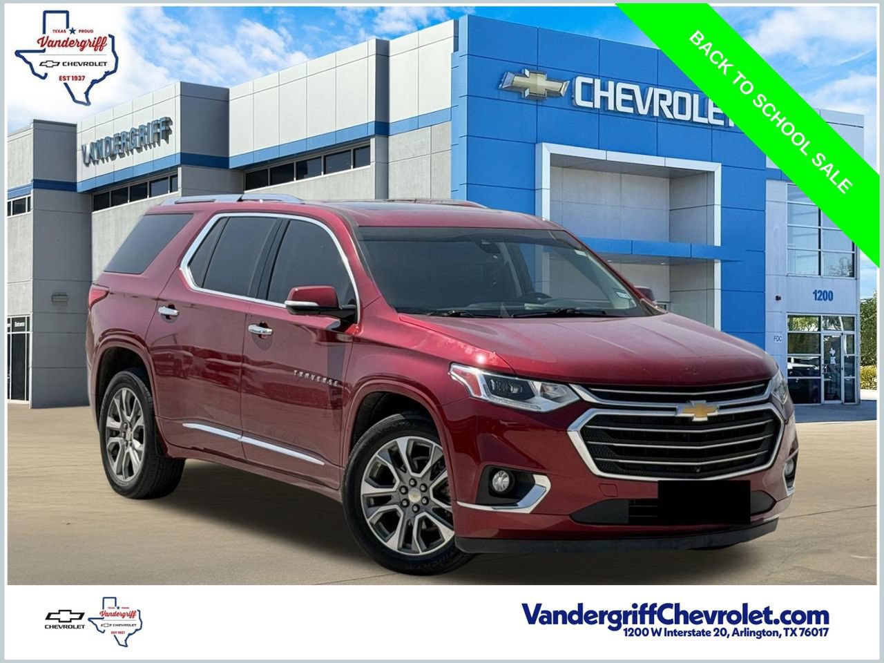 Used 2021 Chevrolet Traverse Premier w/ LPO, Floor Liner Package AWD/4WD image 1