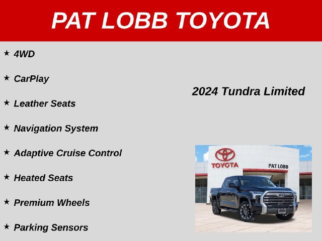Used 2024 Toyota Tundra Limited w/ Power Package AWD/4WD image 37