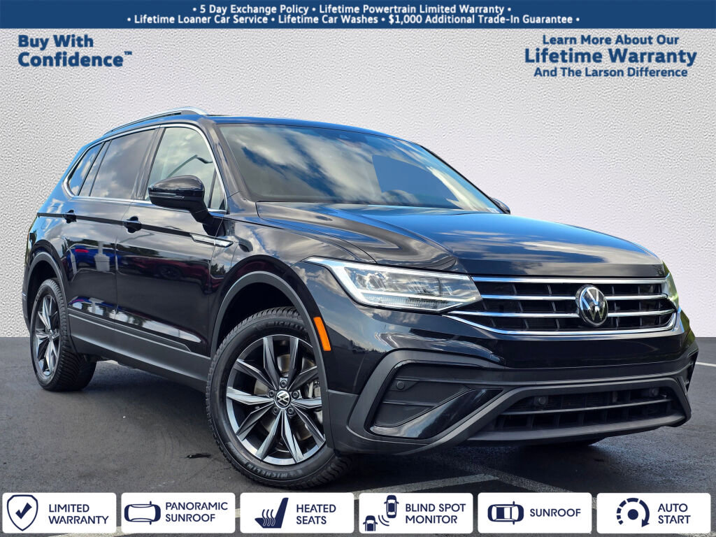 Used 2023 Volkswagen Tiguan SE w/ Panoramic Sunroof Package