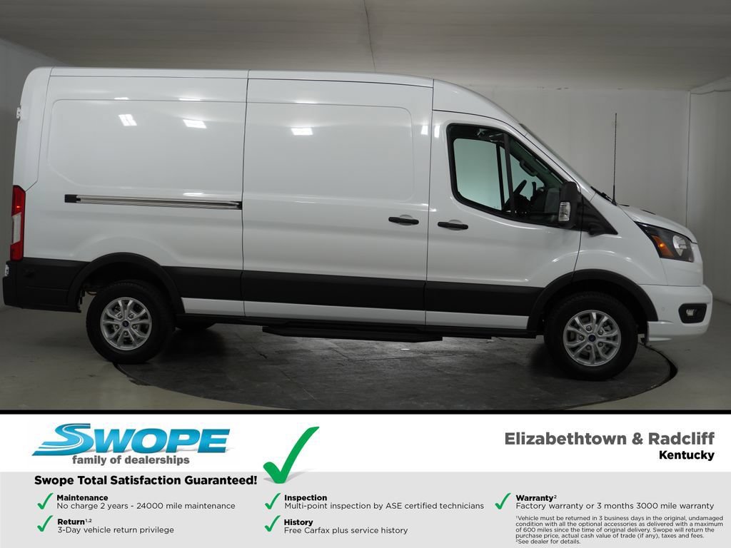 New 2023 Ford E-Transit Medium Roof w/ Interior Upgrade Package RWD image 3
