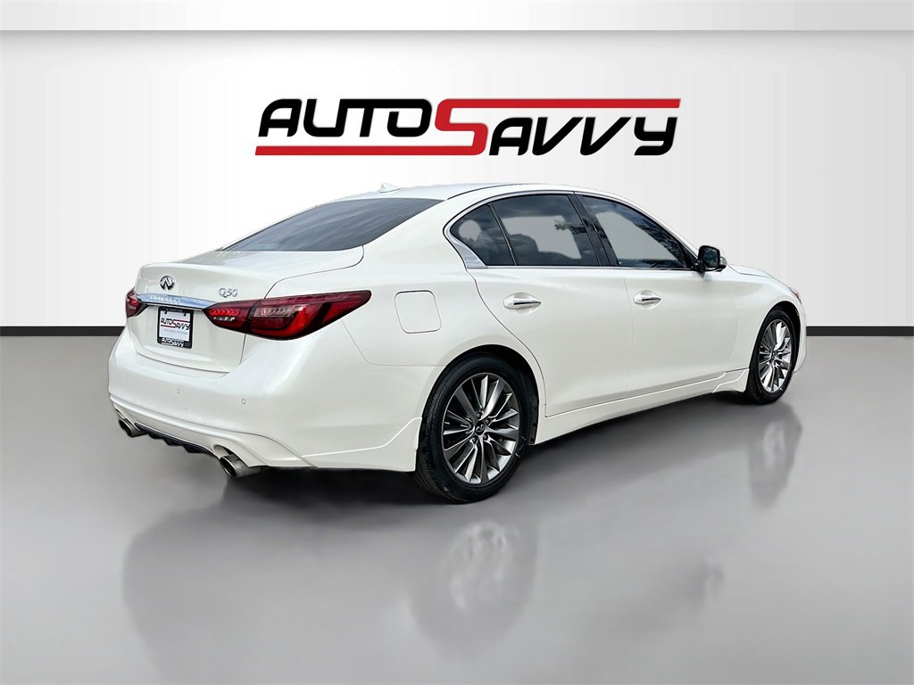 Used 2023 INFINITI Q50 Luxe w/ Cargo Package image 7