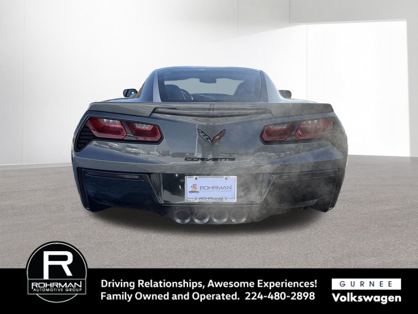 Used 2015 Chevrolet Corvette Stingray Coupe w/ Carbon Flash Badge Package image 9