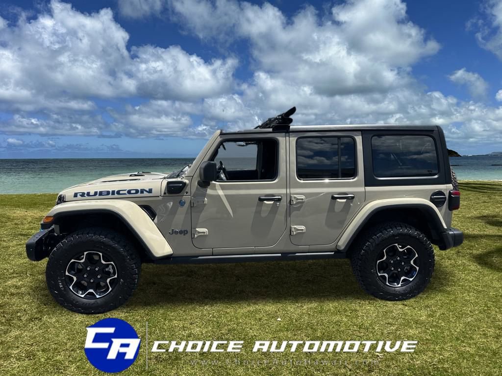 Used 2022 Jeep Wrangler Unlimited Rubicon 4xe w/ Steel Bumper Group image 5