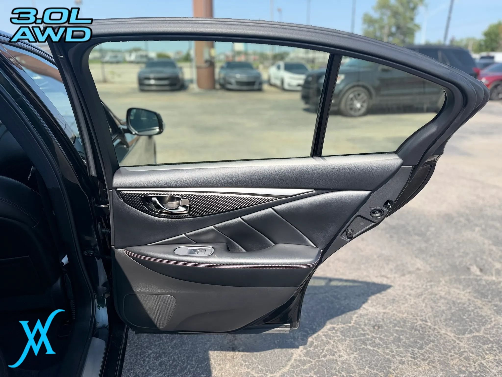 Used 2023 INFINITI Q50 Red Sport 400 w/ Black Opal Edition AWD/4WD image 18